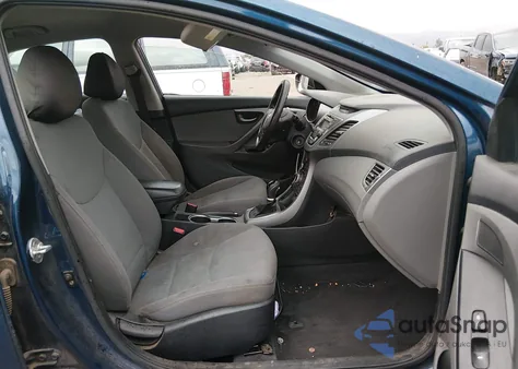 2014 Hyundai Elantra Se from USA, damaged, VIN KMHDH4AE7EU199331